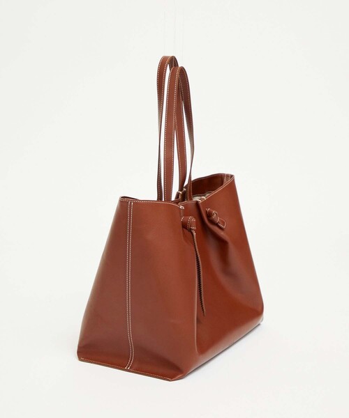 MARROW（マロウ）の「【MARROW(マロー)】《STUDIOUS別注》ラージノットトートバッグ（トートバッグ・レディース・ブラック/ブラウン・FREE）」の13枚目の写真