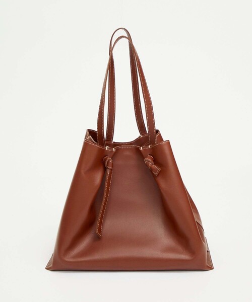 MARROW（マロウ）の「【MARROW(マロー)】《STUDIOUS別注》ラージノットトートバッグ（トートバッグ・レディース・ブラック/ブラウン・FREE）」の9枚目の写真