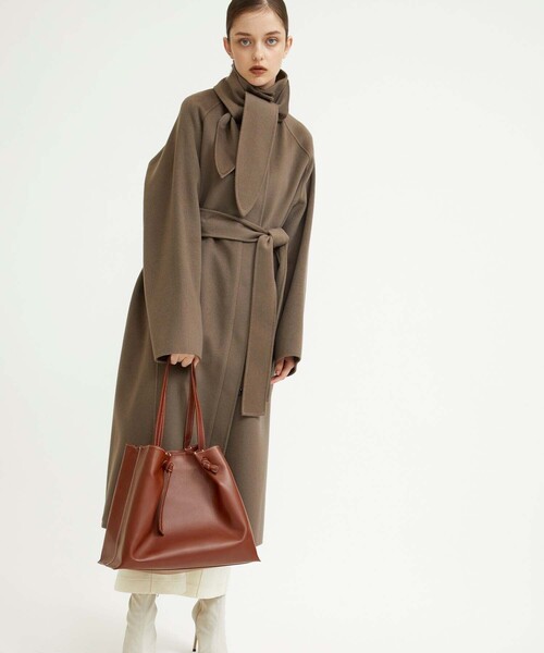 MARROW（マロウ）の「【MARROW(マロー)】《STUDIOUS別注》ラージノットトートバッグ（トートバッグ・レディース・ブラック/ブラウン・FREE）」の19枚目の写真