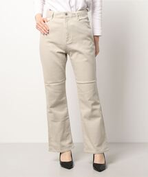 earth music&ecology | カラーツイルフレアパンツ ＊(その他パンツ)