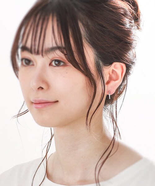 K10極光中折れ ピアス（ピアス（両耳用））｜COCOSHNIK（ココシュ