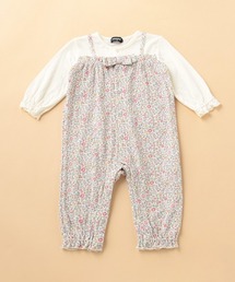 kladskap | サロペット重ね着風カバーオール(ロンパース)