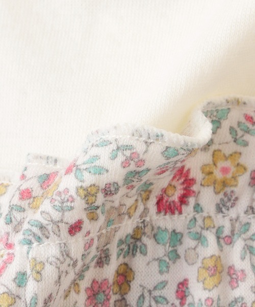 kladskap（クレードスコープ）の「サロペット重ね着風カバーオール（ロンパース・キッズ・ベージュ/ライトピンク・80ｃｍ/70cm）」の10枚目の写真