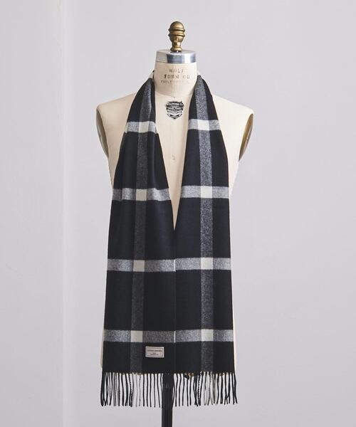 UNITED ARROWS(ユナイテッドアローズ)の「<UNITED ARROWS> カシミヤ チェック マフラー(マフラー・メンズ・その他1/その他2/その他3・FREE)」の3枚目の写真
