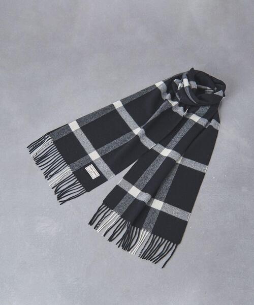 UNITED ARROWS(ユナイテッドアローズ)の「<UNITED ARROWS> カシミヤ チェック マフラー(マフラー・メンズ・その他1/その他2/その他3・FREE)」の14枚目の写真