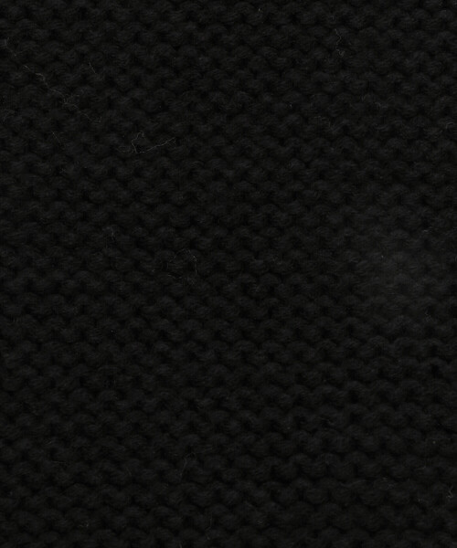 COMME　CA COMMUNE（コムサコミューン）の「畦編みニット＆フェイクファー リバーシブル スヌード（ストール/ショール・メンズ・ブラック/ベージュ・FREE）」の8枚目の写真