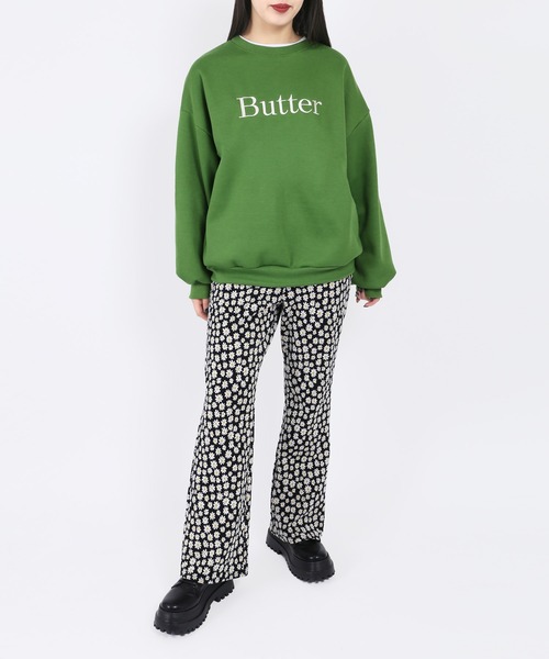 WC（ダブル シー）の「Butterスウェット（スウェット・レディース・ライトグレー/ブラック/オレンジ/グリーン・FREE）」の6枚目の写真