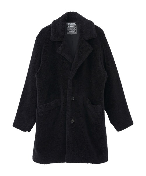 HYSTERIC GLAMOUR（ヒステリックグラマー）の「SKULLジャカード コート（その他アウター・メンズ・ブラック/キャメル・SMALL/MEDIUM/LARGE）」の3枚目の写真