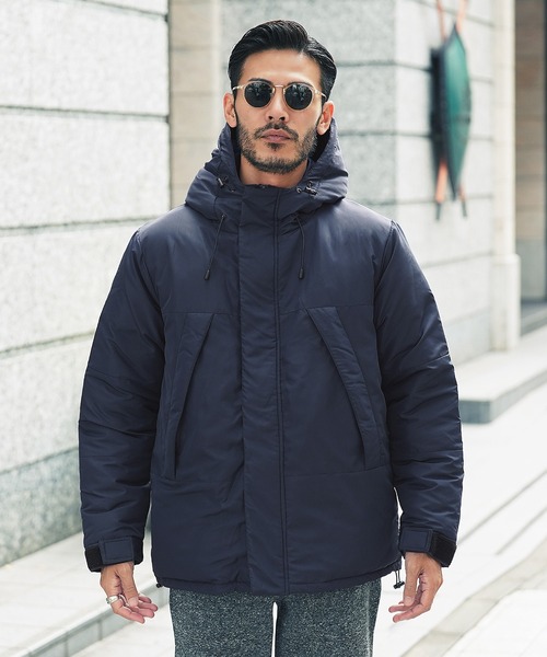 セール】マウンテンパーカータイプ中綿ダウンジャケット（ダウン