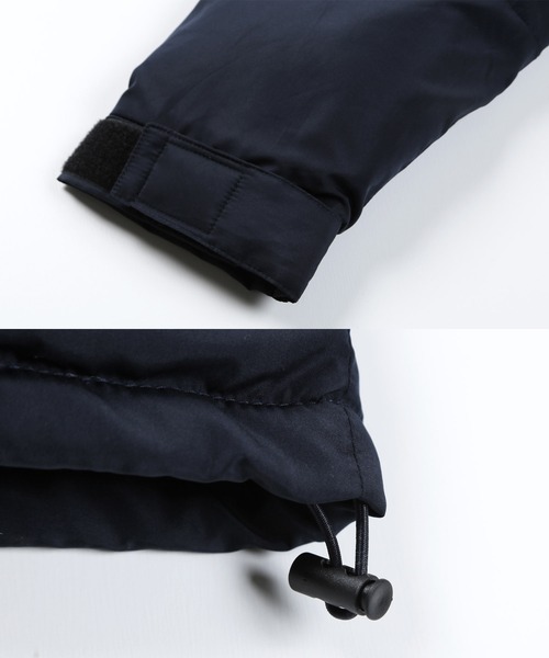 roshell（ロシェル）の「マウンテンパーカータイプ中綿ダウンジャケット（ダウンジャケット/コート・メンズ・ブラック/ネイビー/ミックスグレー/その他/グレイッシュベージュ・SMALL/MEDIUM/LARGE/X-LARGE）」の22枚目の写真