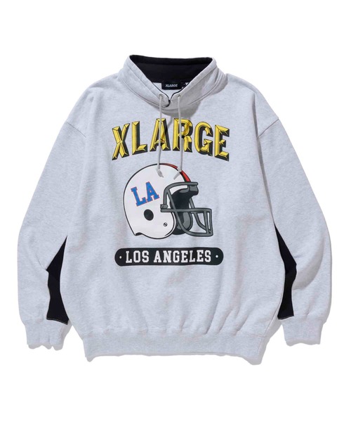 XLARGE ヘルメット プリント スウェット XLARGE ヘルメット プリント スウェット