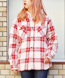 FIVEBROTHER（ファイブブラザー）の「FIVE BROTHER/ファイブブラザー EX HEAVY FLANNEL WORK SHIRT ワークシャツ チェック ユニセックス ヘビーフランネル（シャツ/ブラウス・メンズ）」