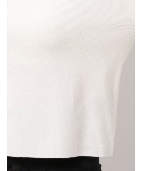 EMODA（エモダ）の「カーブギャザーニット（ニット/セーター・レディース・ブラウン/グリーン/ブラック/ホワイト・FREE）」の17枚目の写真