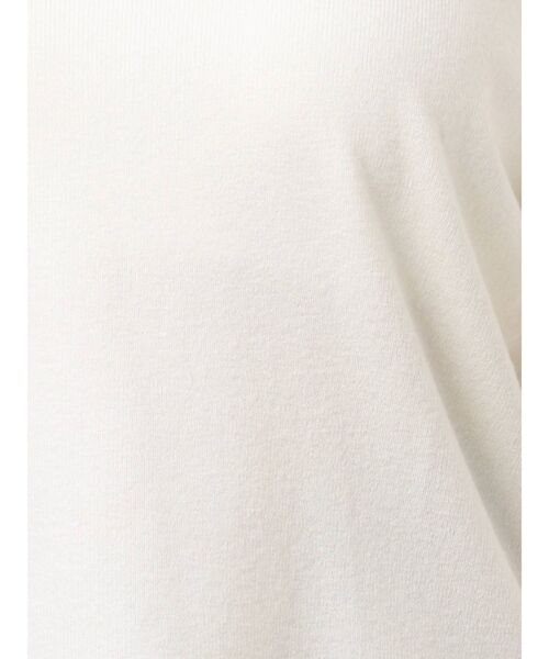 EMODA（エモダ）の「カーブギャザーニット（ニット/セーター・レディース・ブラウン/グリーン/ブラック/ホワイト・FREE）」の22枚目の写真