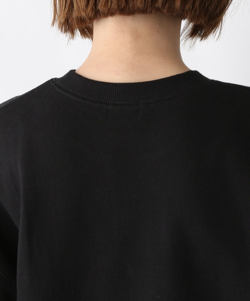 A part by（アパートバイ）の「カレッジロゴウラケ　261576（スウェット・レディース・ブラック/グレー/オフホワイト・FREE）」の11枚目の写真