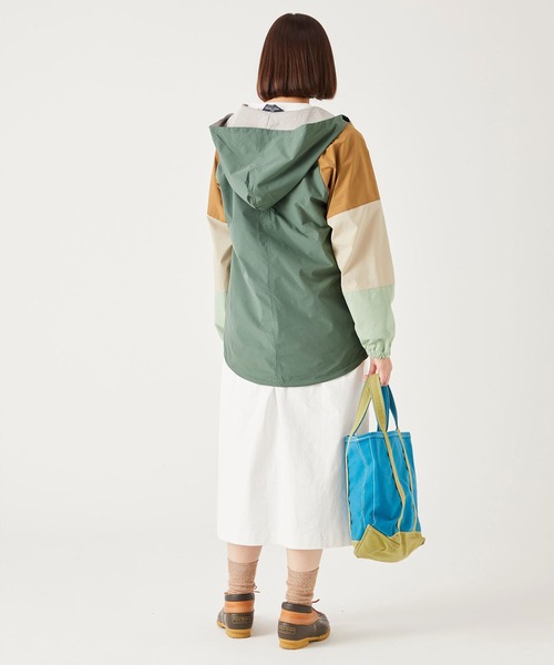 KRIFF MAYER Lady's Collection(クリフメイヤーレディースコレクション)の「花粉ドロップアクティブJK(マウンテンパーカー・レディース・ライトグレー/ベージュ/グリーン/チャコール・MEDIUM/LARGE)」の10枚目の写真