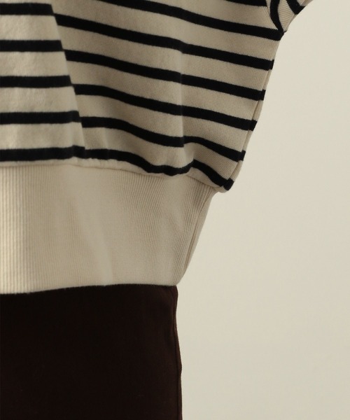 Heather（ヘザー）の「ボーダーウラケスウェット　261889（スウェット・レディース・ブラック系その他/イエロー系その他/グリーン系その他・FREE）」の19枚目の写真