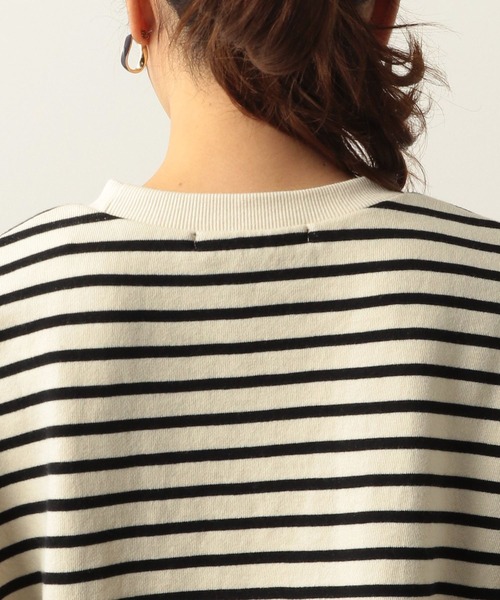 Heather（ヘザー）の「ボーダーウラケスウェット　261889（スウェット・レディース・ブラック系その他/イエロー系その他/グリーン系その他・FREE）」の21枚目の写真