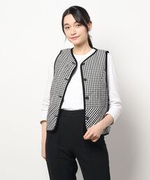 Samansa Mos2 | 中綿キルトベスト(ベスト)