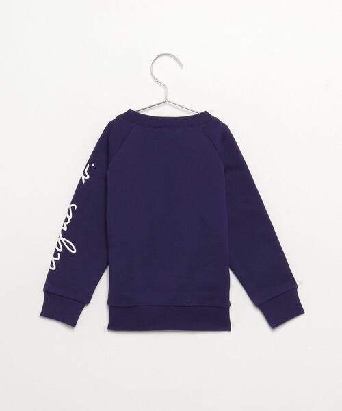 agnes b.（アニエスベー）の「S035 E SWEAT キッズ ロゴスウェット（スウェット・キッズ・パープル系その他・4YEAR/6YEAR/8YEAR/10YEAR/12YEAR）」の2枚目の写真