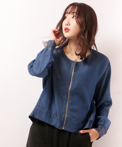 試着のみ新品 HYKE ハイク TASLAN TWILL TOP 1