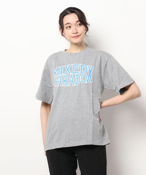 B.I.D.（ビーアイディー）の「《RDS》プリントTシャツ（Tシャツ/カットソー・レディース・ベージュ/杢グレー/スミクロ・LARGE/MEDIUM/FREE）」の11枚目の写真
