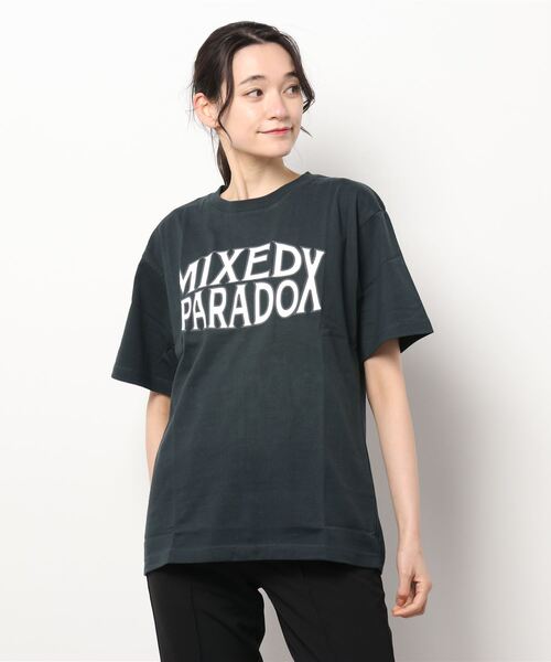 B.I.D.（ビーアイディー）の「《RDS》プリントTシャツ（Tシャツ/カットソー・レディース・ベージュ/杢グレー/スミクロ・LARGE/MEDIUM/FREE）」の12枚目の写真