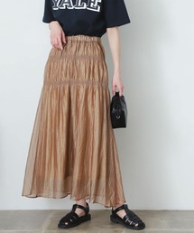 SENSE OF PLACE by URBAN RESEARCH | シアーワッシャーシャーリングスカート(スカート)