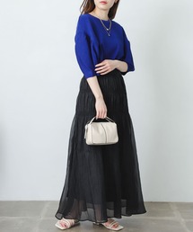 SENSE OF PLACE by URBAN RESEARCH | シアーワッシャーシャーリングスカート(スカート)