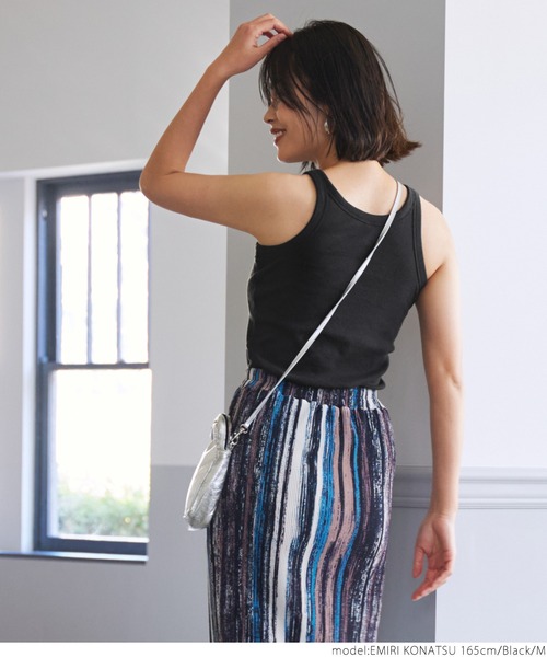 coca（coca）（コカ）の「OUT BRA アメリカンスリーブカップ付きタンク（タンクトップ・レディース・ホワイト/チャコールグレー/ブラック/その他/ベージュ/レッド/ブラウン/グリーン/ピンク/カーキ・S/M/L）」の12枚目の写真