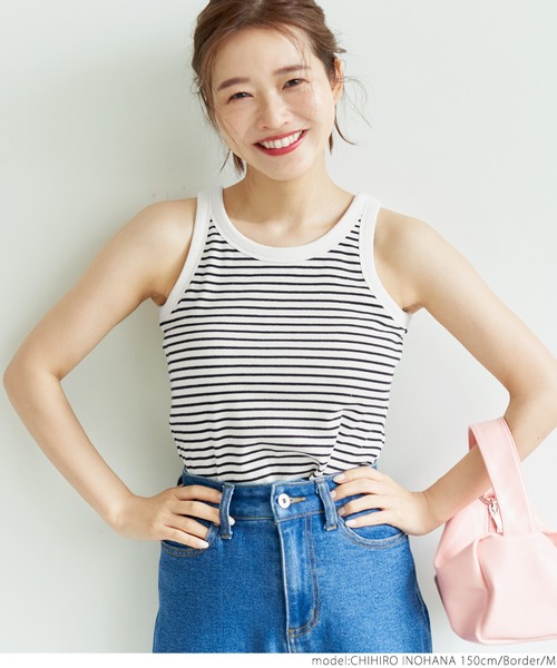 coca（coca）（コカ）の「OUT BRA アメリカンスリーブカップ付きタンク（タンクトップ・レディース・ホワイト/チャコールグレー/ブラック/その他/ベージュ/レッド/ブラウン/グリーン/ピンク/カーキ・S/M/L）」の20枚目の写真