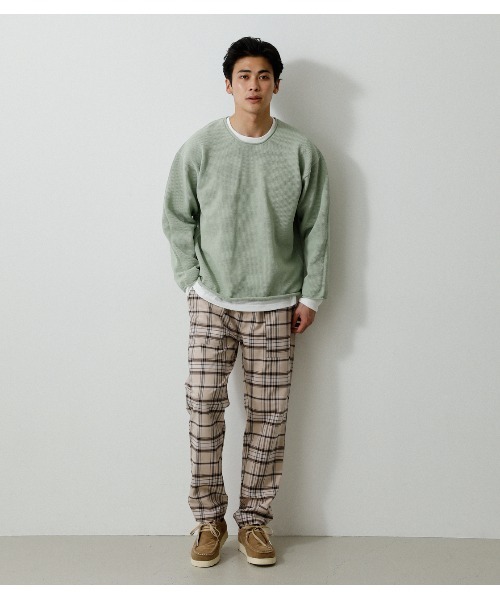 AZUL by moussy(アズールバイマウジー)の「AZUL CHEF'S BOTTOM/AZULシェフズボトム(その他パンツ・メンズ・ブラック系その他/ベージュ系その他/ライトブルー/ブルー・LARGE/MEDIUM)」の14枚目の写真