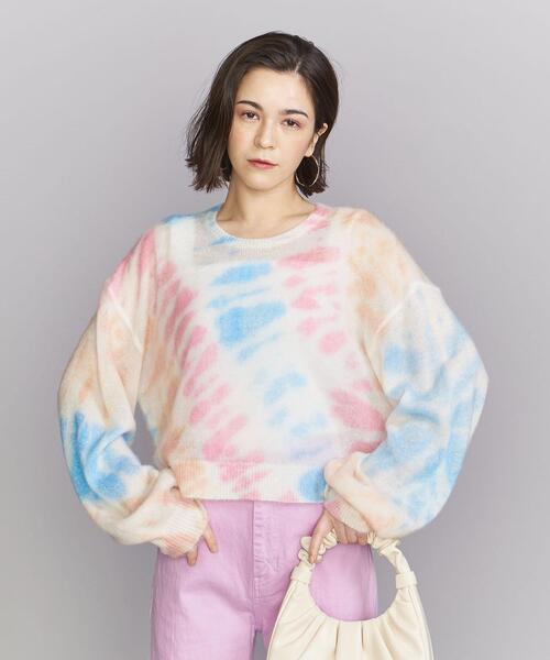 BEAUTY&YOUTH UNITED ARROWS（ビューティーアンドユースユナイテッドアローズ）の「BY マルチカラータイダイ ニットプルオーバー -ウォッシャブル-（ニット/セーター・レディース・その他1/その他2・FREE）」の6枚目の写真