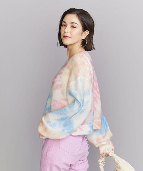 BEAUTY&YOUTH UNITED ARROWS（ビューティーアンドユースユナイテッドアローズ）の「BY マルチカラータイダイ ニットプルオーバー -ウォッシャブル-（ニット/セーター・レディース・その他1/その他2・FREE）」の7枚目の写真