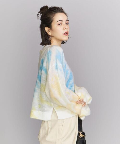 BEAUTY&YOUTH UNITED ARROWS（ビューティーアンドユースユナイテッドアローズ）の「BY マルチカラータイダイ ニットプルオーバー -ウォッシャブル-（ニット/セーター・レディース・その他1/その他2・FREE）」の9枚目の写真