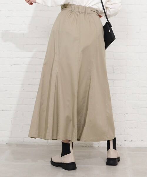 SHOO・LA・RUE（シューラルー）の「◆ツイルマーメイドスカート（スカート・レディース・ライトブルー/カーキ/グレー系その他/ライトベージュ/ネイビー・02/04/03）」の13枚目の写真