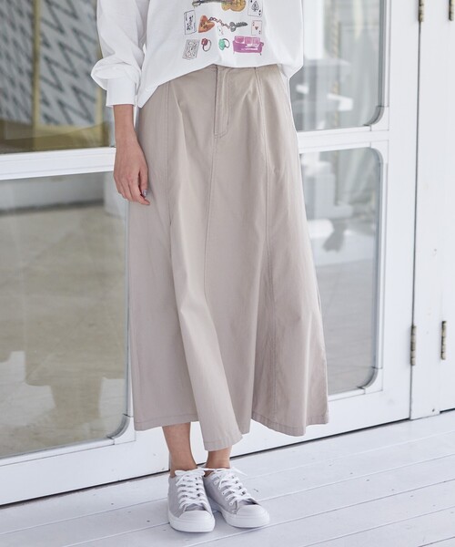 SHOO・LA・RUE（シューラルー）の「◆ツイルマーメイドスカート（スカート・レディース・ライトブルー/カーキ/グレー系その他/ライトベージュ/ネイビー・02/04/03）」の20枚目の写真