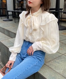 one after another NICE CLAUP | 2wayリボンブラウス(シャツ/ブラウス)