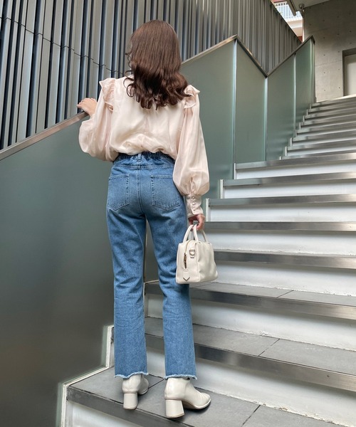 one after another NICE CLAUP(ワンアフターアナザーナイスクラップ)の「2wayリボンブラウス(シャツ/ブラウス・レディース・アイボリー/モカ/ホワイト系その他/ピンクベージュ・FREE)」の21枚目の写真