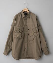 DAIWA PIER39× BEAUTY&YOUTH SAFARI SHIRT DAIWA PIER39 (ダイワ ピア39) 22SS BEAUTY&YOUTH別注 チェック
