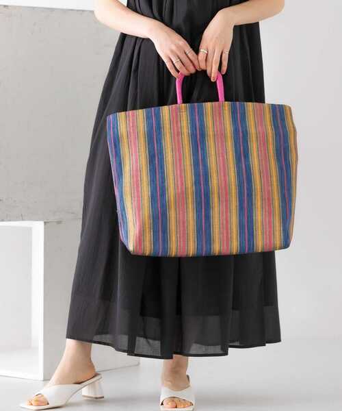 KBF（ケイビーエフ）の「ポーチ付き異素材イージーBAG（トートバッグ・レディース・ブルー系その他/ピンク系その他・ONE）」の7枚目の写真