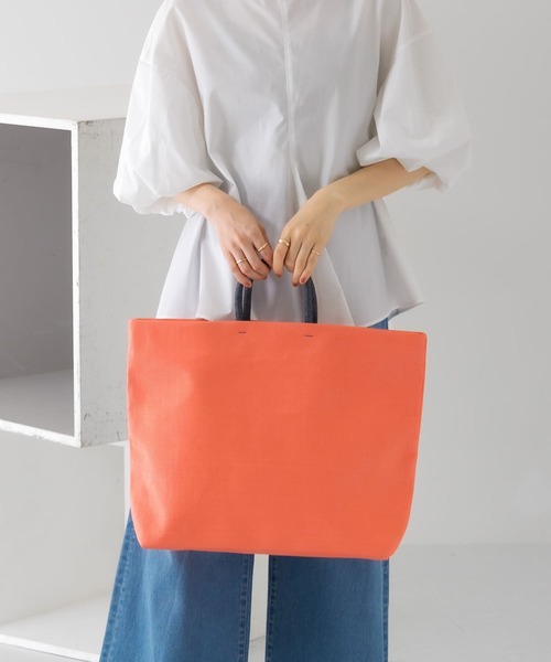 KBF（ケイビーエフ）の「ポーチ付き異素材イージーBAG（トートバッグ・レディース・ブルー系その他/ピンク系その他・ONE）」の4枚目の写真