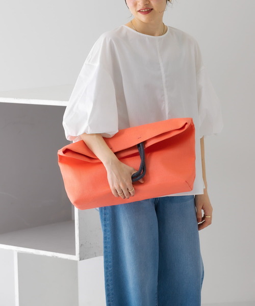 KBF（ケイビーエフ）の「ポーチ付き異素材イージーBAG（トートバッグ・レディース・ブルー系その他/ピンク系その他・ONE）」の11枚目の写真