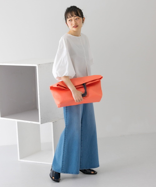 KBF（ケイビーエフ）の「ポーチ付き異素材イージーBAG（トートバッグ・レディース・ブルー系その他/ピンク系その他・ONE）」の12枚目の写真