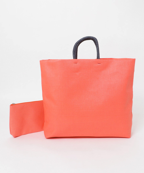 KBF（ケイビーエフ）の「ポーチ付き異素材イージーBAG（トートバッグ・レディース・ブルー系その他/ピンク系その他・ONE）」の14枚目の写真