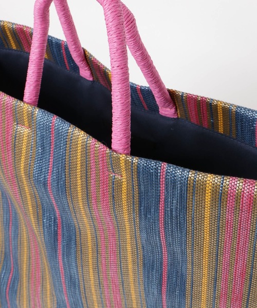 KBF（ケイビーエフ）の「ポーチ付き異素材イージーBAG（トートバッグ・レディース・ブルー系その他/ピンク系その他・ONE）」の19枚目の写真