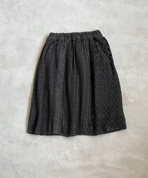 製品染めレーススカート（kids/S～LL）
