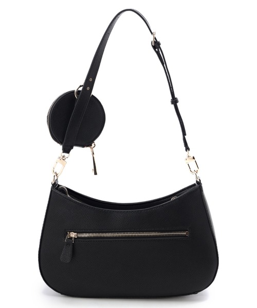 Guess（ゲス）の「ALEXIE Top Zip Shoulder Bag（ショルダーバッグ・レディース・ブラック・ONE SIZE）」の3枚目の写真