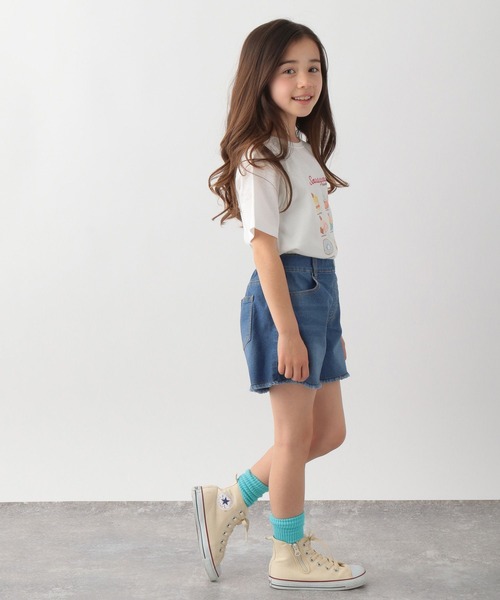 GLOBAL WORK（グローバルワーク）の「キッズ/DRY/GIRLSグラフィックTシャツ半袖/267203（Tシャツ/カットソー・キッズ・ホワイト系その他2/ホワイト/ライトブルー/ホワイト系その他3/オフホワイト/ライトグリーン/その他2・120cm/130cm/140cm/150cm/110cm/100cm/160cm）」の20枚目の写真