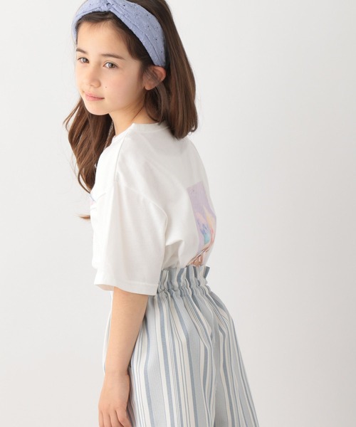 GLOBAL WORK（グローバルワーク）の「キッズ/DRY/GIRLSグラフィックTシャツ半袖/267203（Tシャツ/カットソー・キッズ・ホワイト系その他2/ホワイト/ライトブルー/ホワイト系その他3/オフホワイト/ライトグリーン/その他2・120cm/130cm/140cm/150cm/110cm/100cm/160cm）」の22枚目の写真